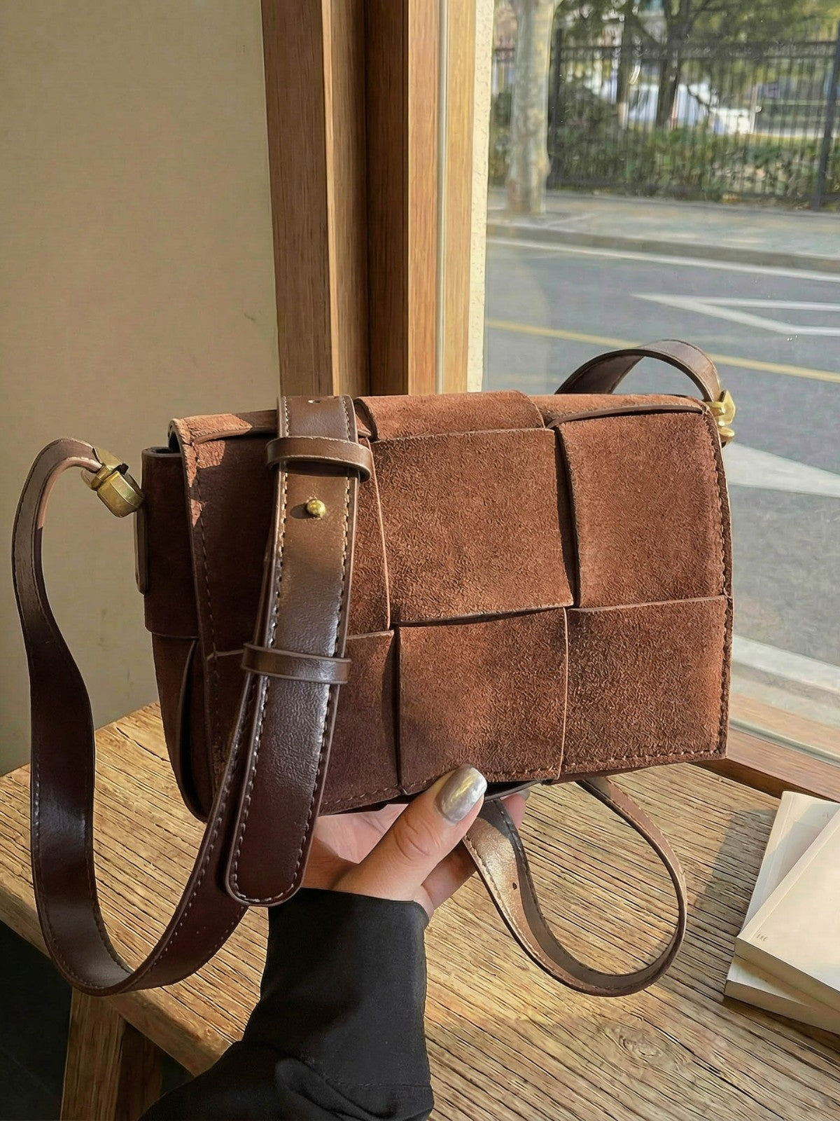 Tile Checker Shoulder Bag