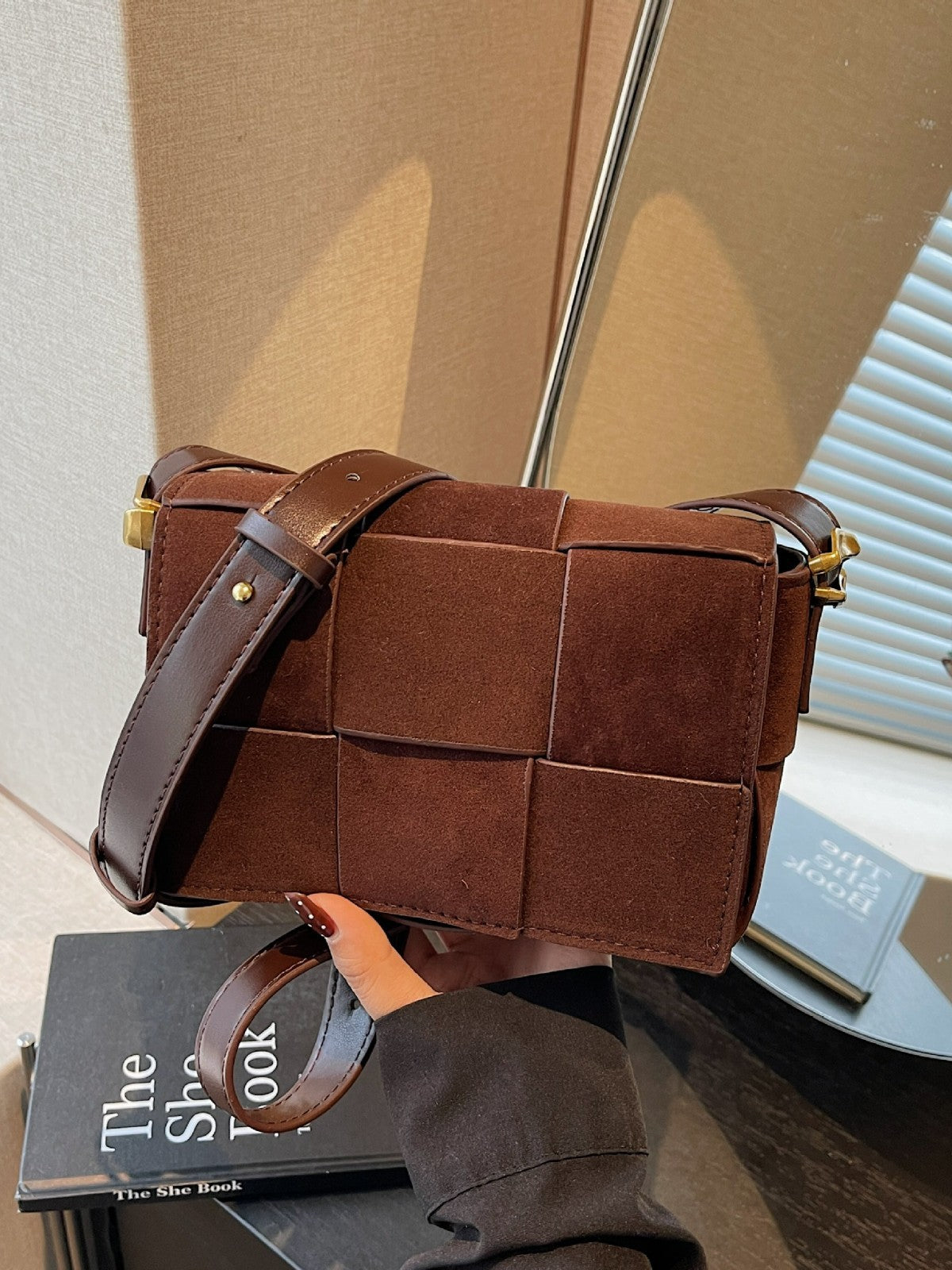 Tile Checker Shoulder Bag